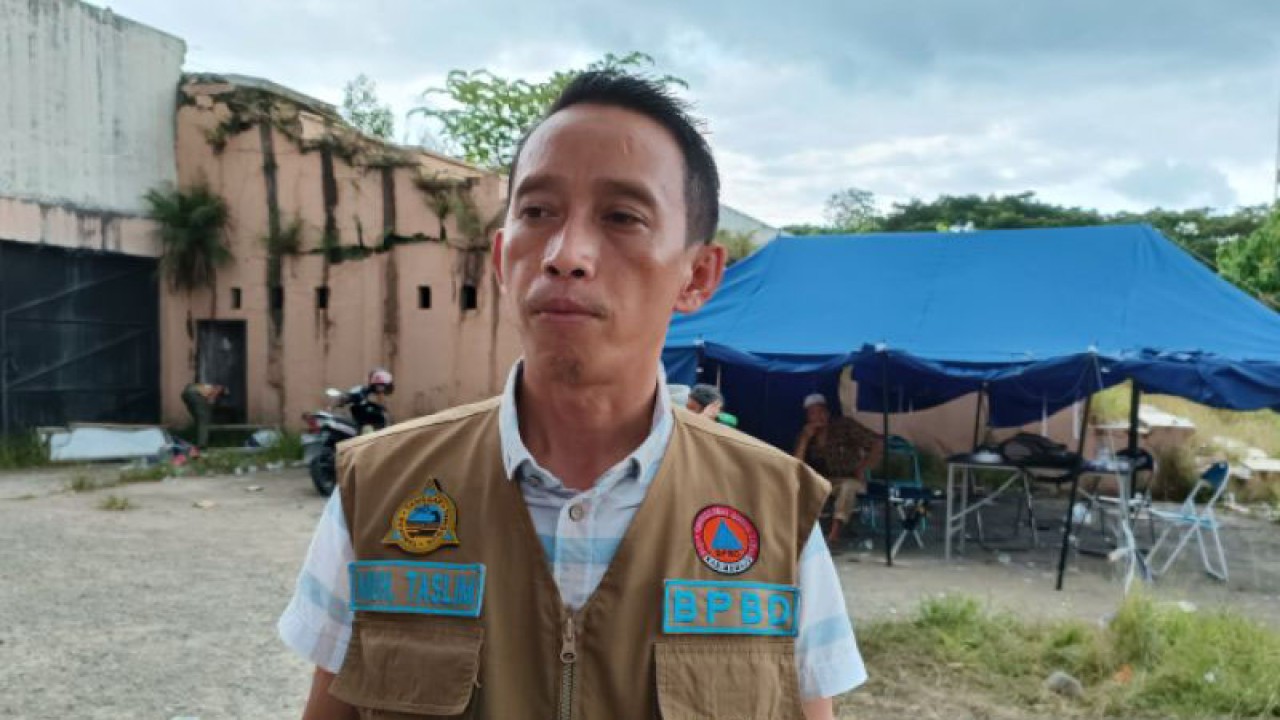 Kepala Pelaksana Harian BPBD Mamuju, Provinsi Sulbar, Muhammad Taslim Sukirno (FOTO ANTARA/Amirullah)