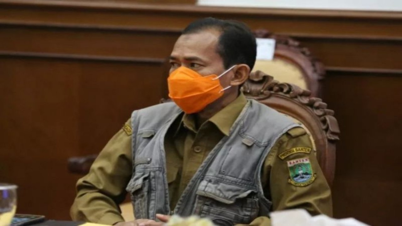 Kepala Pelaksana BPBD Provinsi Banten Nana Suryana. (ANTARA/Mulyana)