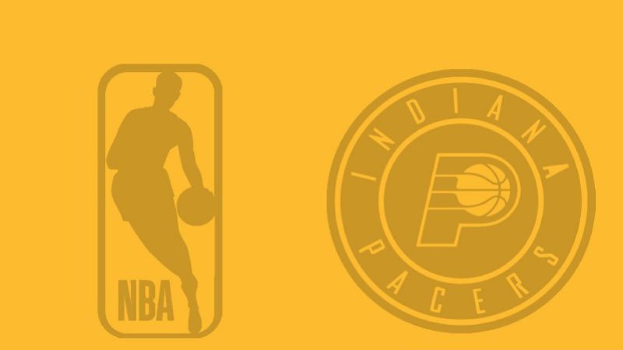 Ilustrasi logo tim NBA, Indiana Pacers. (ANTARA/Gilang Galiartha)