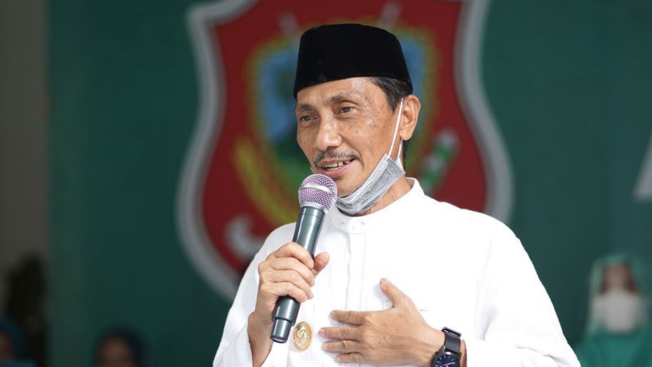 Bupati Gorontalo, Nelson Pomalingo. ANTARA/Adiwinata Solihin