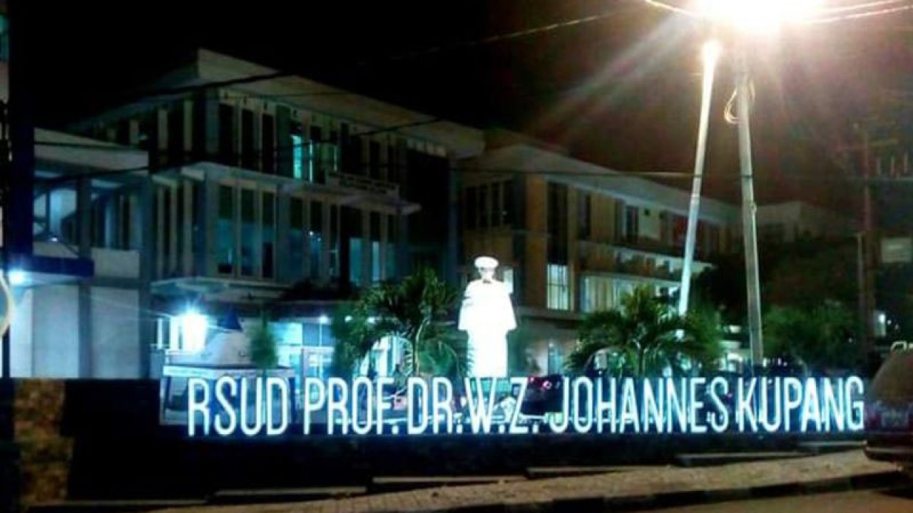 RSUD Prof Dr WZ Johannes di Kota Kupang, NTT. (ANTARA/Aloysius Lewokeda)