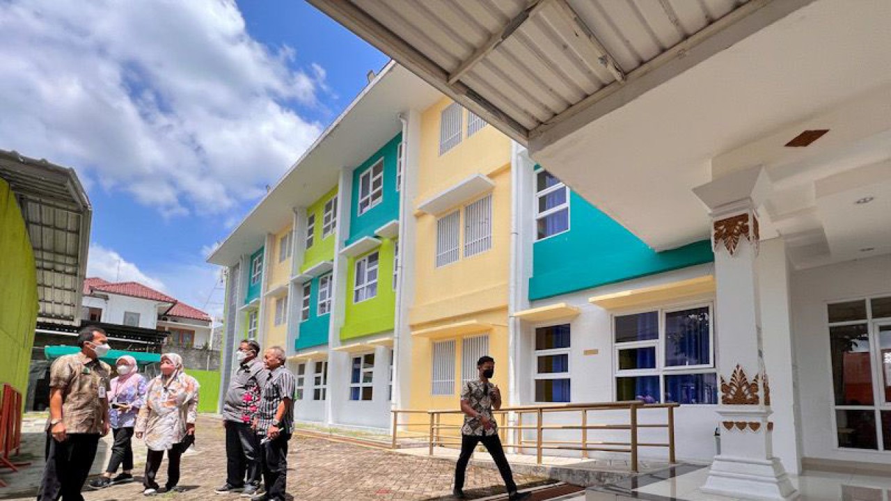 Pemanfaatan Tower 1 Rusunawa Bener Yogyakarta sebagai selter COVID-19 akan segera dihentikan dan rusunawa dikembalikan untuk fungsi hunian, Kamis (19/1/2023) (ANTARA/Eka AR)