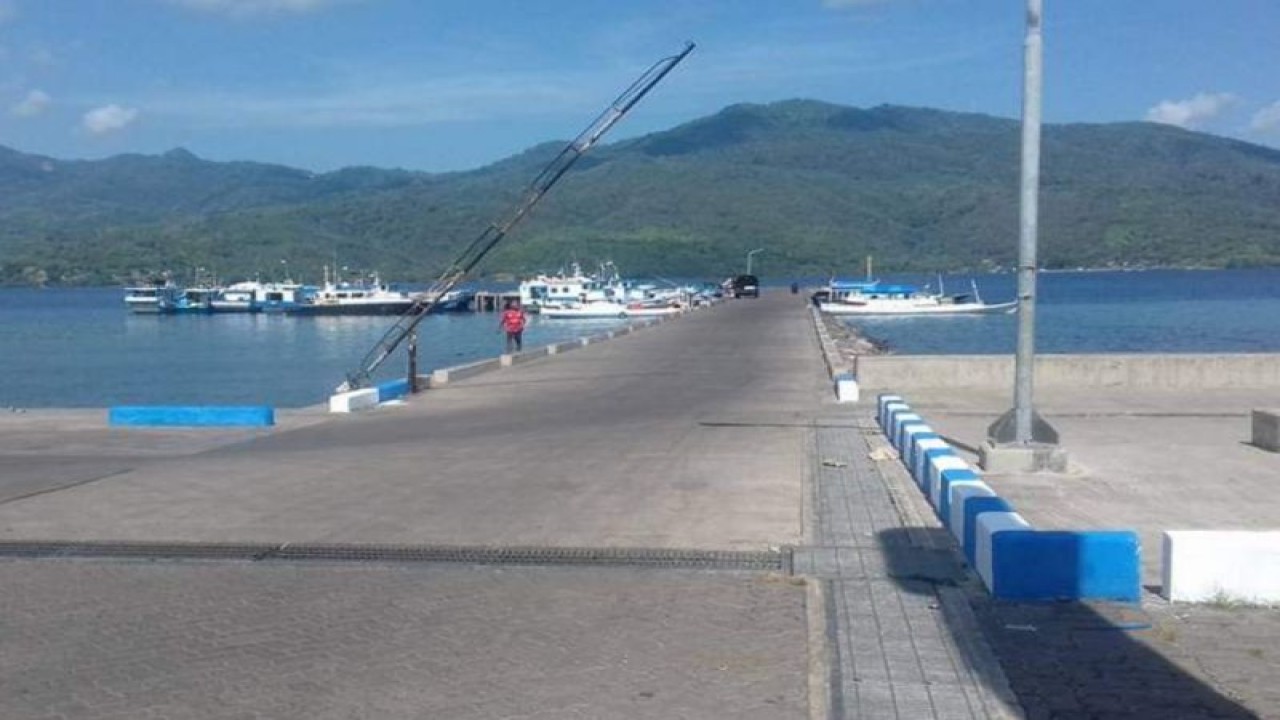 Pangkalan Pendaratan Ikan (PPI) Amagarapati di Kabupaten Flores Timur, Pulau Flores, NTT. (ANTARA/HO-DKP Provinsi NTT)