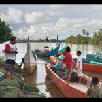 Perahu nelayan tengah berada di Pantai Indah Mukomuko, Kabupaten Mukomuko, Sabtu (15/10/2022). ANTARA/Ferri Aryanto-1673597686