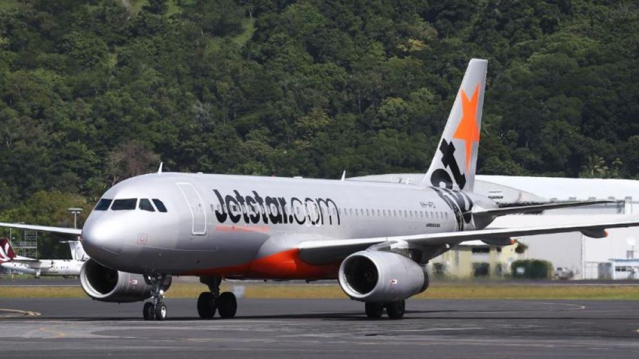 Ilustrasi. Pesawat Jetstar. (Istimewa/net)