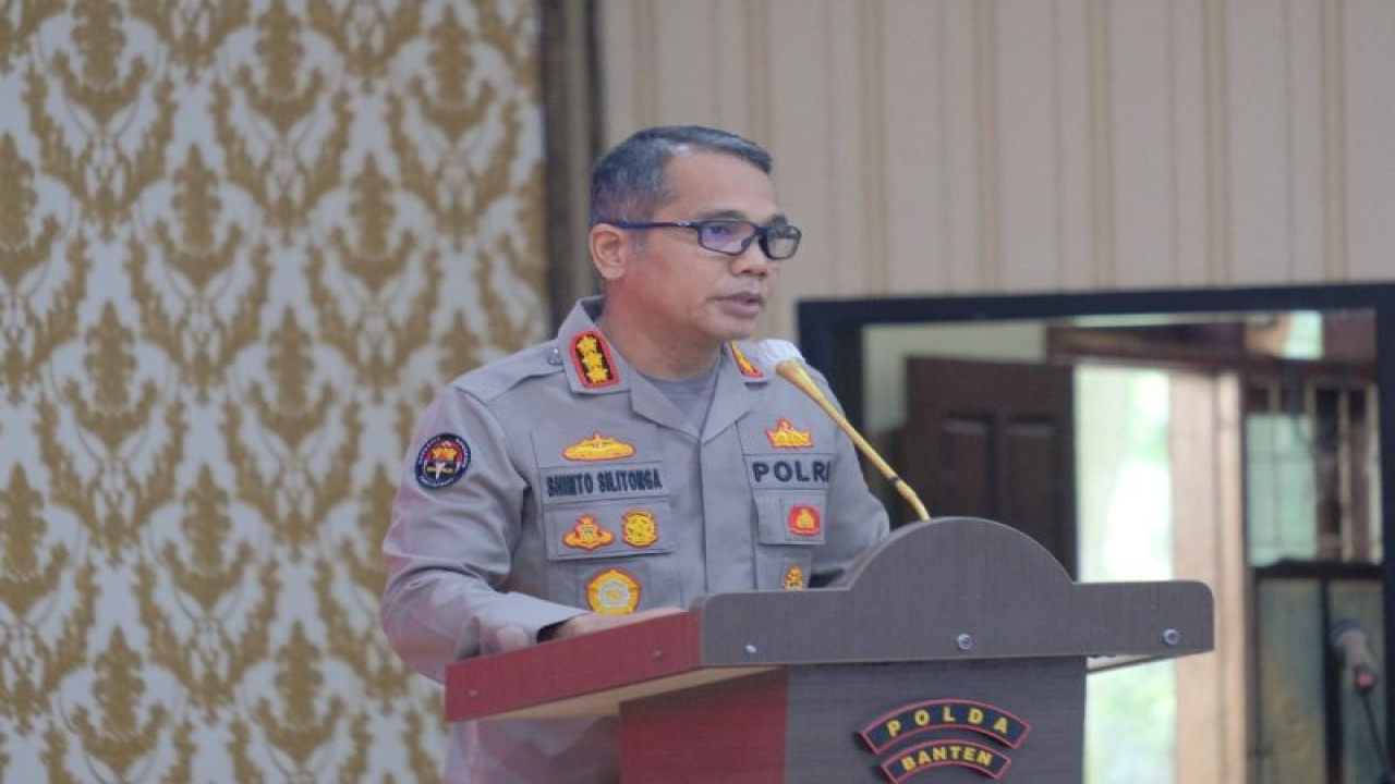 Kepala Bagian Humas Polda Banten Kombes Shinto Silitonga. ANTARA/HO-Humas Polda Banten