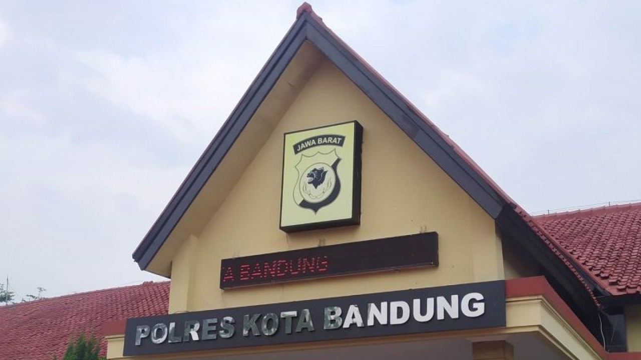 Polresta Bandung, Kabupaten Bandung, Jawa Barat. ANTARA/Bagus Ahmad Rizaldi
