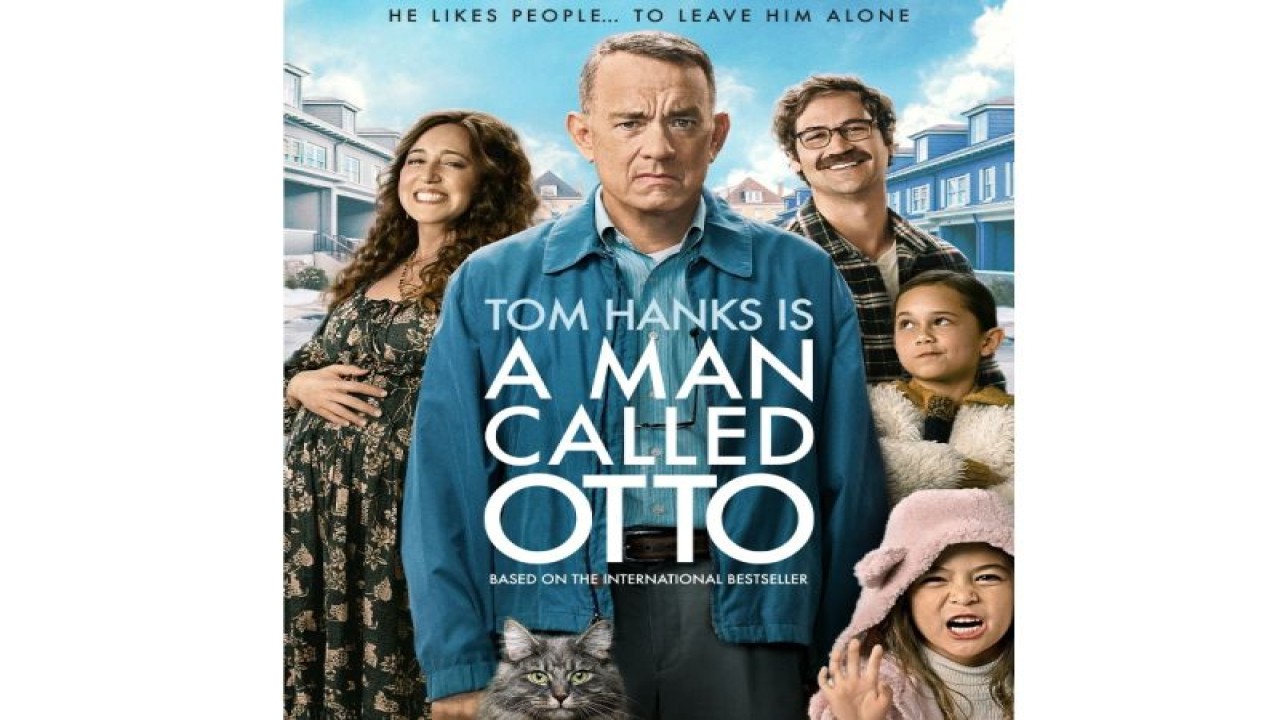 Poster film "A Man Called Otto". (ANTARA/HO-Columbia Pictures)