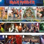 Prangko edisi band rock Iron Maiden yang dirilis oleh Royal Mail (ANTARA/Ho/Royal Mail)-1672968717