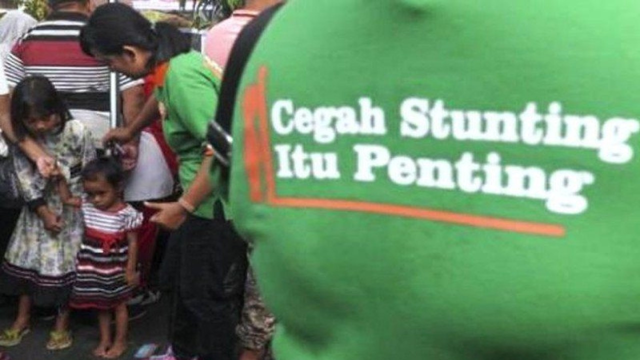 Prevalensi stunting di Riau turun menjadi 17,0 persen. Antara.
