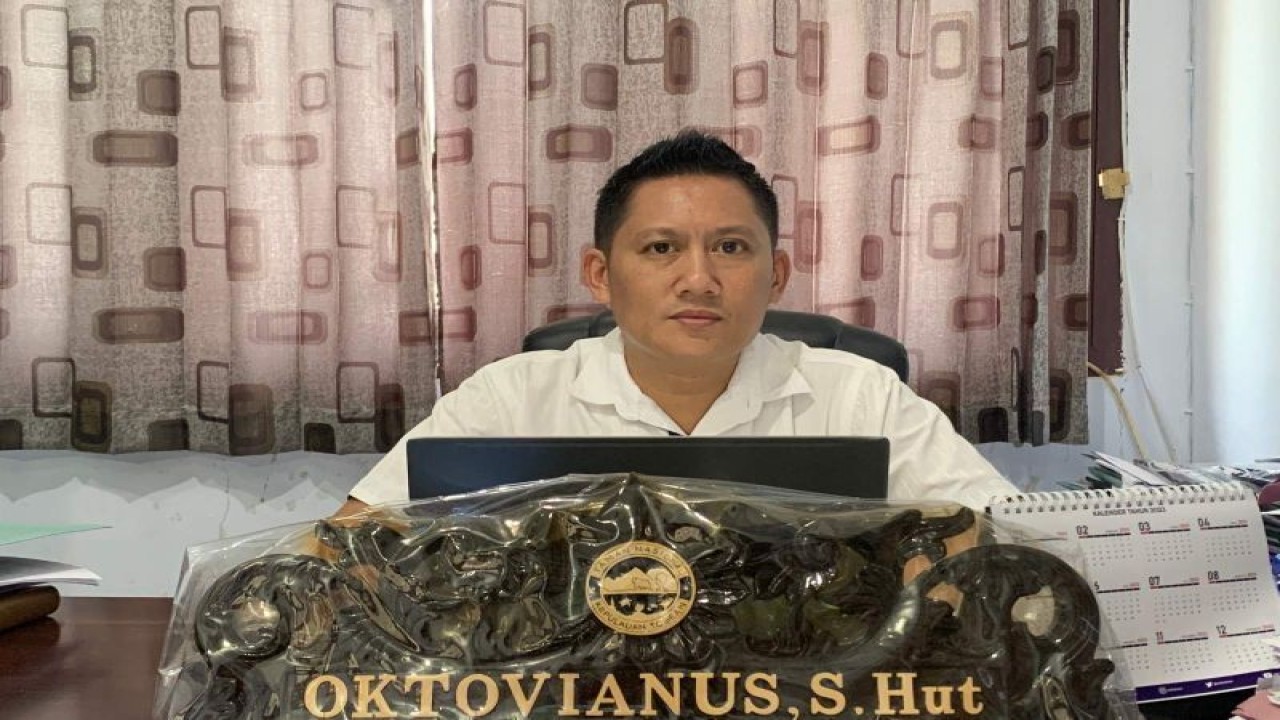 Ptl Kepala Balai Taman Nasional Kepulauan Togean (BTNKT), Oktavianus. ANTARA/HO-BTNKT