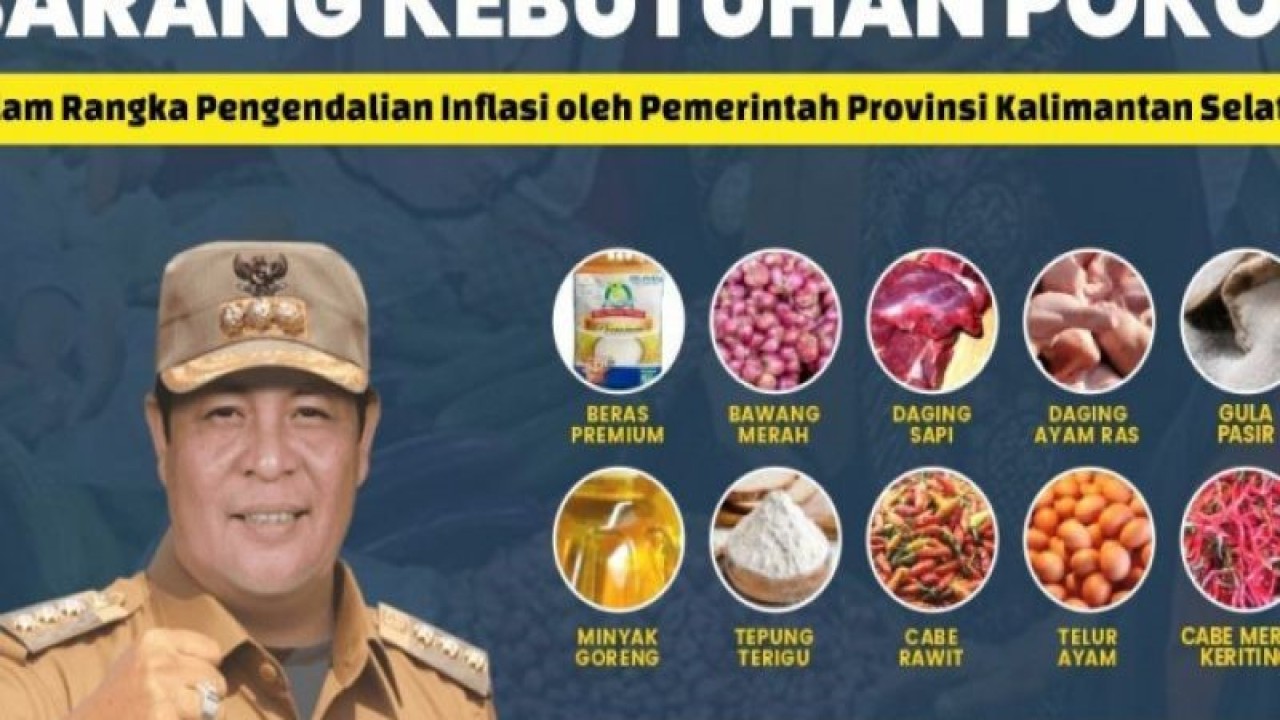 Rencana operasi pasar di Kota Banjarmasin dan Kabupaten Kotabaru pada 2023.(ANTARA/HO)