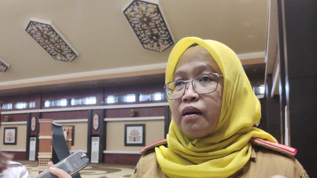 Direktur RSUD dr. Doris Sylvanus, Yayu Indriaty. (ANTARA/Muhammad Arif Hidayat)