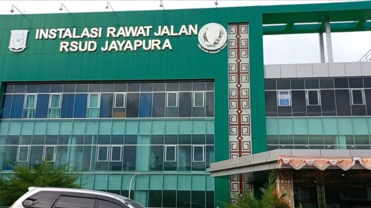 Instalasi Rawat Jalan RSUD Jayapura (ANTARA/ Qadri Pratiwi)