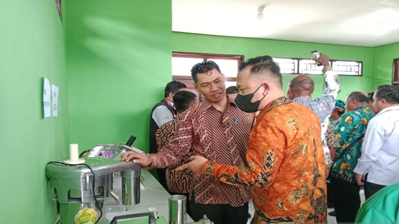 Rumah Inovasi Ketahanan Pangan Wariki yang telah dibangun di Kabupaten Manokwari tahun 2022 (ANTARA/Tri Adi Santoso)