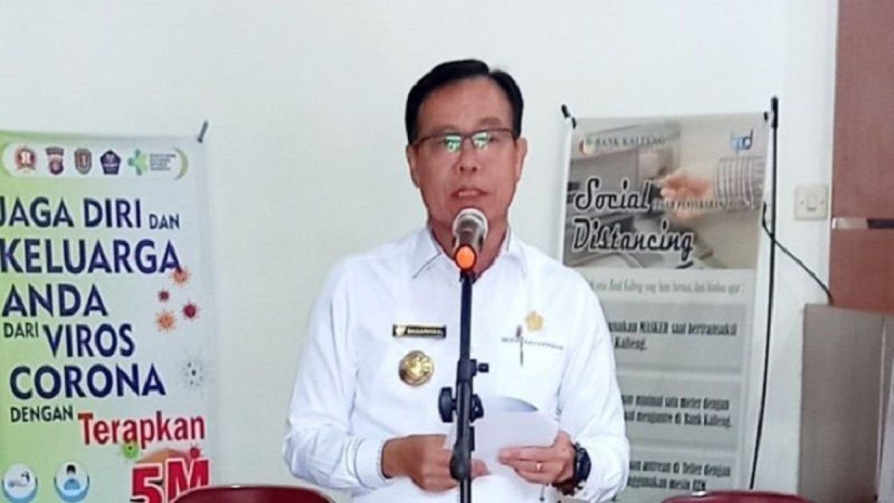 Bupati Katingan, Sakariyas. (ANTARA/Fernando Rajagukguk)