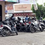 Salah satu titik parkir di Kota Mataram, Provinsi Nusa Tenggara Barat. ANTARA/Nirkomala-1672996923
