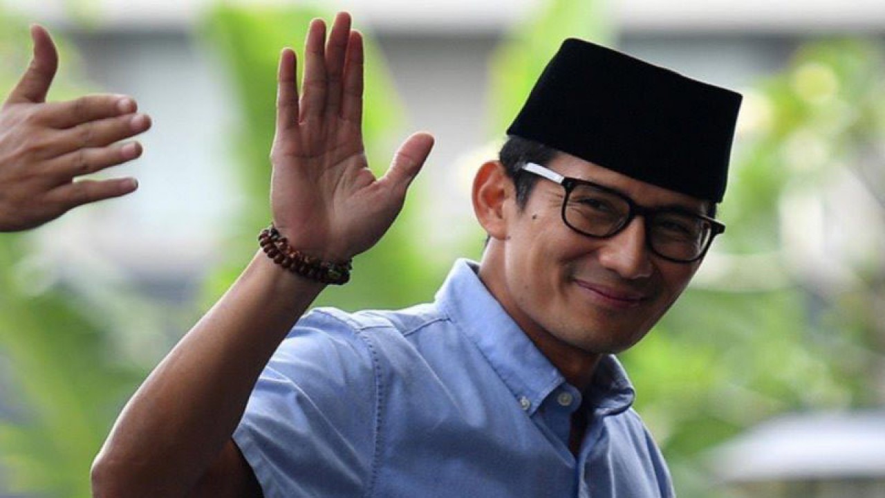 Arsip - Politisi Partai Gerindra Sandiaga Uno. ANTARA FOTO/Sigid Kurniawan/pras/am