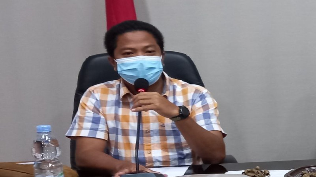 Sekretaris Dinas Kesehatan Kabupaten Bangka Barat Muhammad Putra Kusuma. (ANTARA/ Donatus Dasapurna)