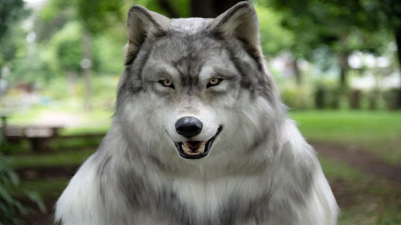 Seorang pria asal Jepang dilaporkan telah menghabiskan uang hampir Rp360 juta untuk membeli kostum serigala buatan tangan demi memenuhi impiannya menjadi seekor serigala. (Zeppet via Oddity Central)