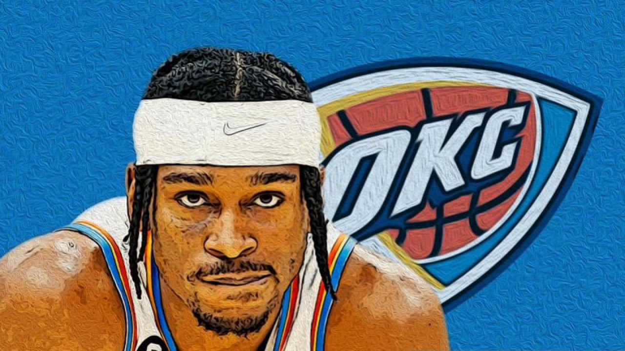 Ilustrasi bintang Oklahoma City Thunder, Shai Gilgeous-Alexander. (ANTARA/Gilang Galiartha)
