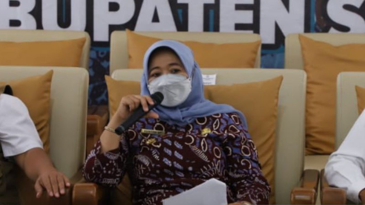 Bupati Sleman Kustini Sri Purnomo. ANTARA/Victorianus Sat Pranyoto