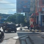 Suasana Kota Jayapura pasca-penangkapan Gubernur Papua Lukas Enembe, Selasa (10/1/2022). ANTARA/Qadri Pratiwi-1673333172