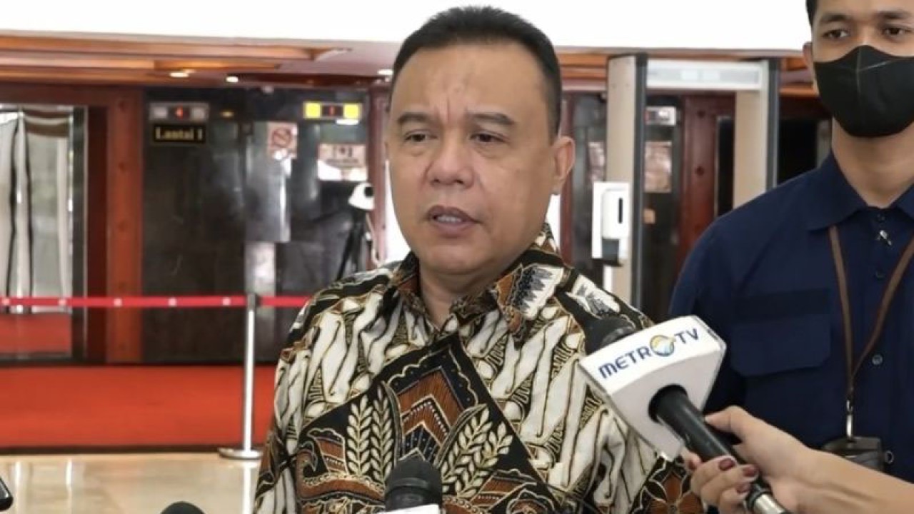 Ketua Harian DPP Partai Gerindra Sufmi Dasco Ahmad di Kompleks Parlemen Senayan, Jakarta, Senin (16/1/2023). (ANTARA/HO-DPR)