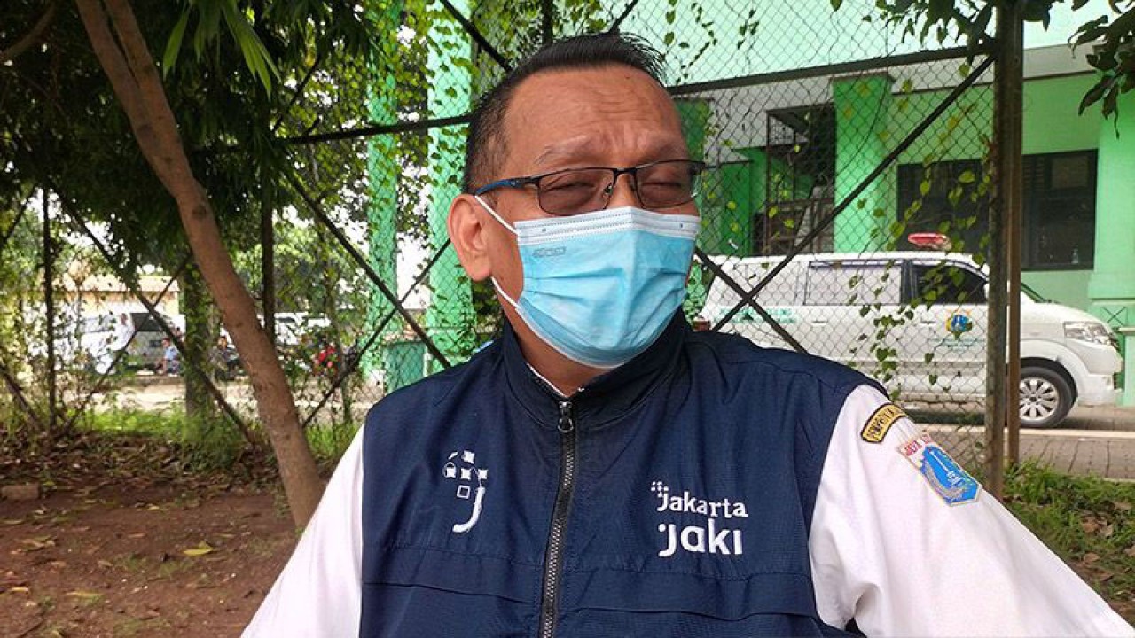 Kepala Suku Dinas Pendidikan Jakarta Barat II, Junaedi, di Cengkareng, Jakarta Barat, Rabu (19/10/2022). ANTARA/Walda/am.