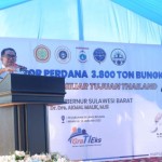 Sulbar ekspor 3.800 ton bungkil sawit ke Thailand-1673428258