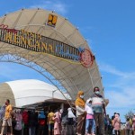 Taman Wisata Laut Pantai Pasir Kencana Kota Pekalongan yang kini menjadi andalan wisata di Kota Pekalongan. (ANTARA/HO-Humas Kota Pekalongan)-1672819029