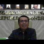 Tangkapan layar Ketua Mahkamah Agung Prof. M. Syarifuddin di Jakarta, Selasa, (3/1/2023). (ANTARA/Muhammad Zulfikar).-1672728249