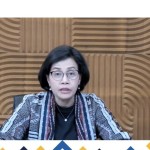 Tangkapan layar Menteri Keuangan Sri Mulyani Indrawati dalam Konferensi Pers APBN KiTA di Jakarta, Selasa (3/1/2022). (ANTARA/AstridFaidlatulHabibah)-1672732364