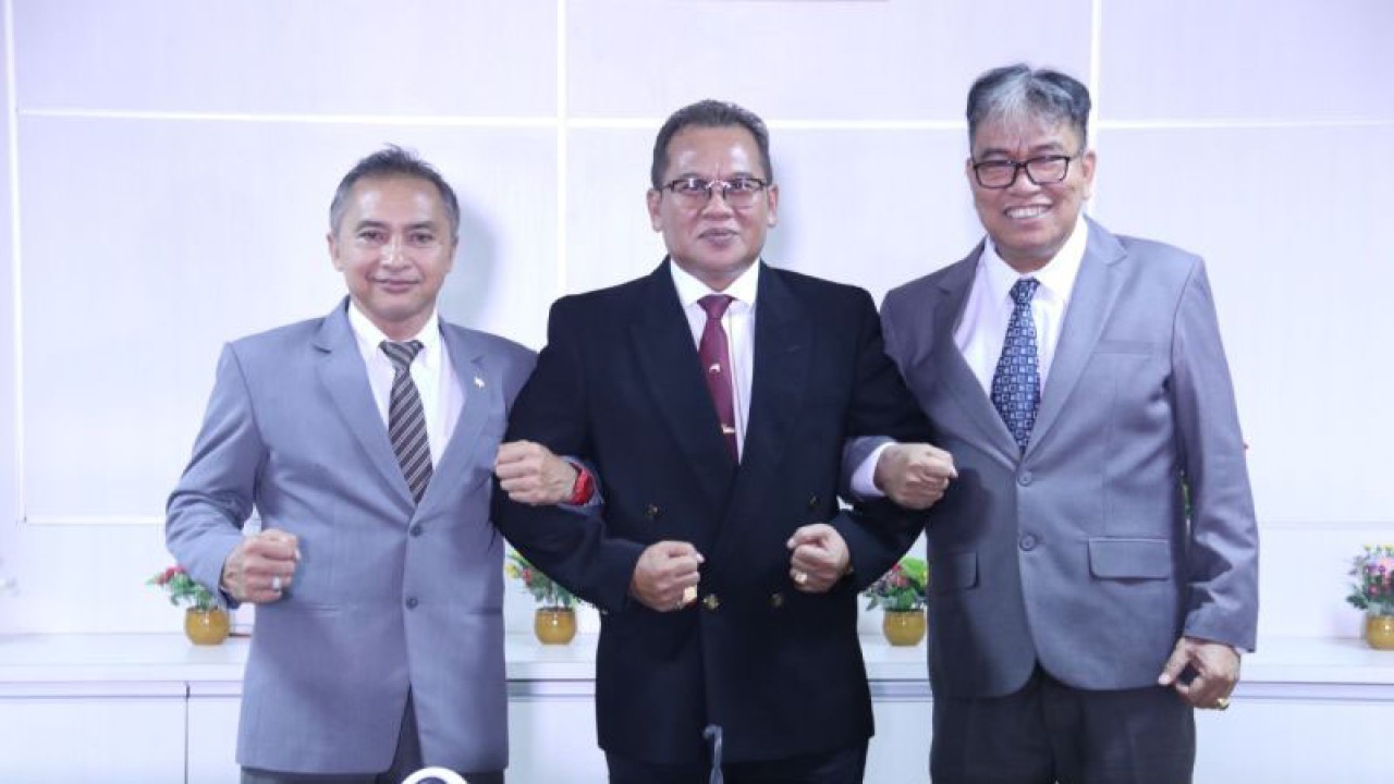 Pemilihan rektor Universitas Pendidikan Ganesha (Undiksha) Singaraja, Bali periode 2023-2027. ANTARA/IMBA Purnomo