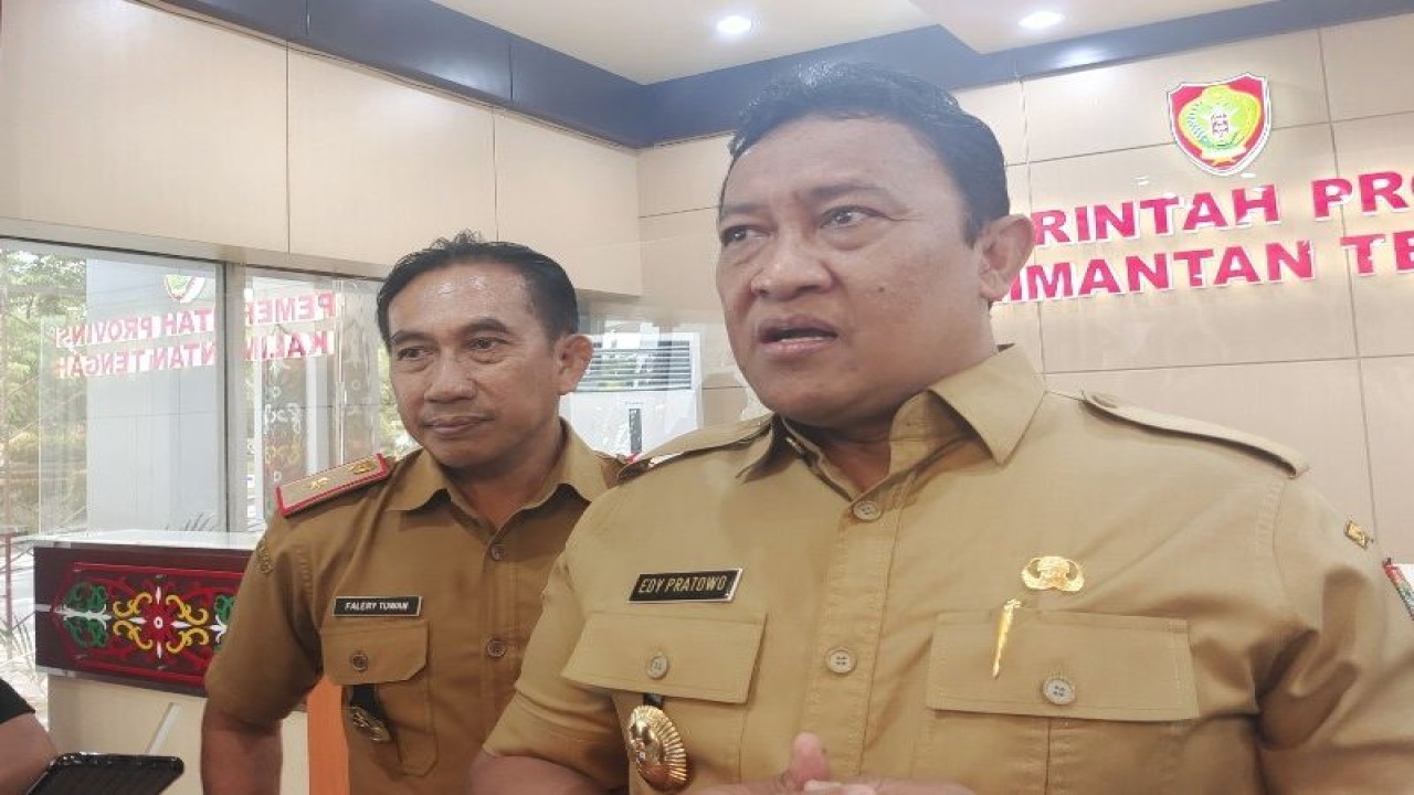 Wakil Gubernur Kalimantan Tengah Edy Pratowo. (ANTARA/Muhammad Arif Hidayat)