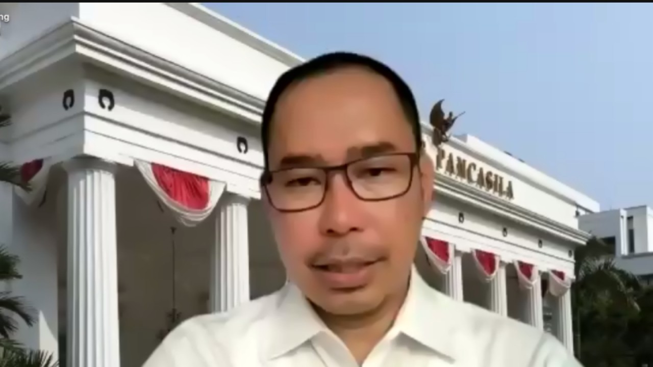 Tangkapan layar - Direktur Perlindungan WNI dan BHI Kementerian Luar Negeri RI Judha Nugraha menyampaikan keterangan pers secara daring pada Sabtu (11/6/2022). (ANTARA/Yashinta Difa)