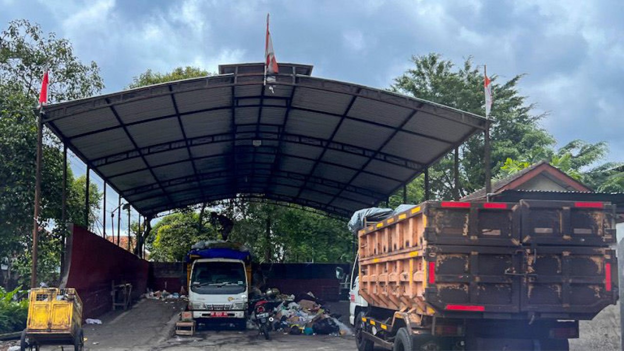 Salah satu depo sampah di Kota Yogyakarta, Kamis (24/11/2022) (ANTARA/Eka AR)