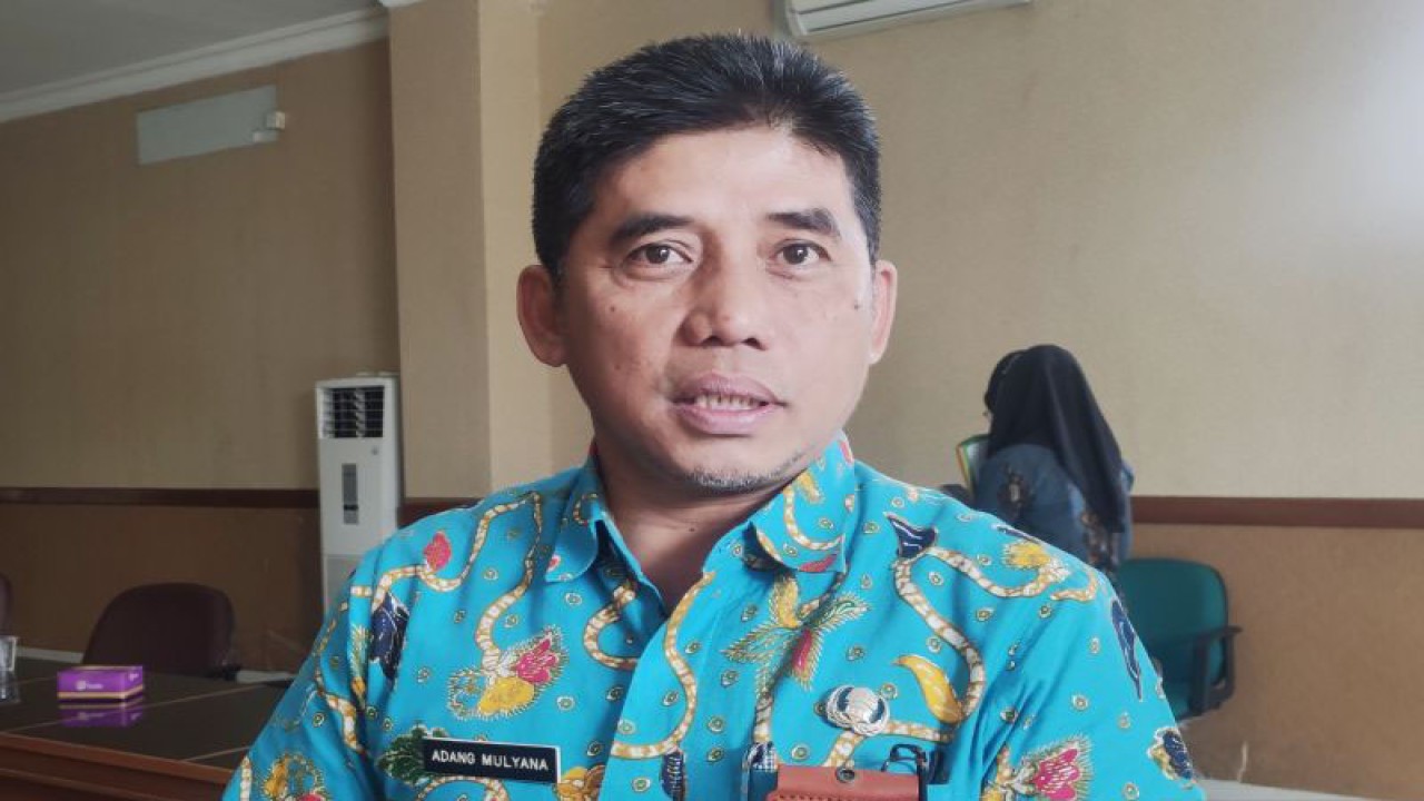 Kepala Bidang P2P Dinkes Kabupaten Bogor, Adang Mulyana di Cibinong, Kabupaten Bogor, Jawa Barat. (ANTARA/M Fikri Setiawan)