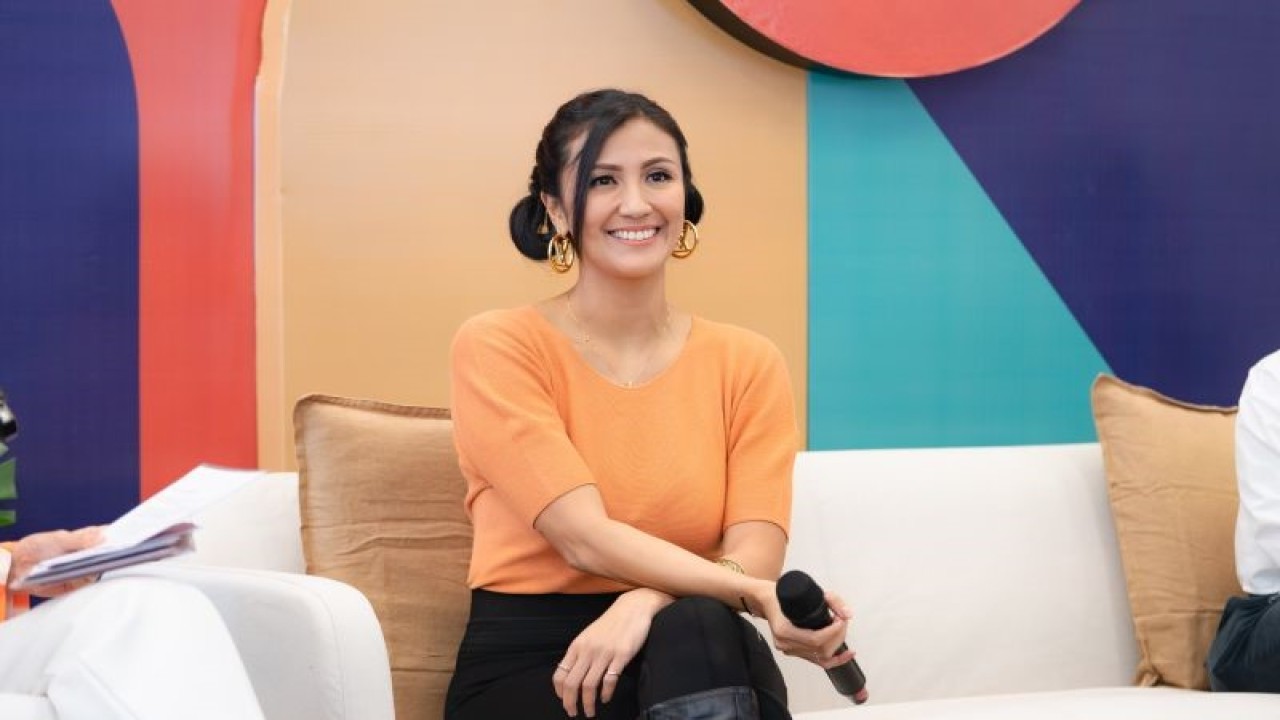 Aktris dan influencer Sharena Delon (ANTARA/H.O Shopee Indonesia)