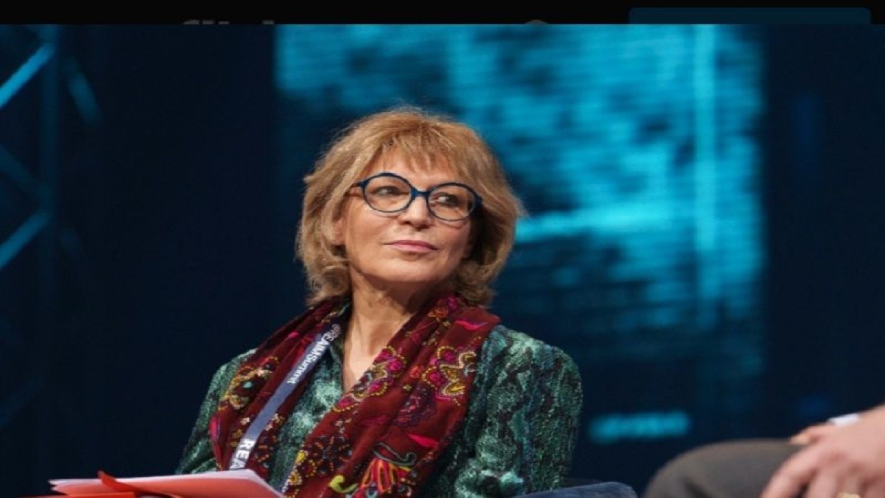 Sekretaris Jendral Amnesty International Agnes Callamard menjadi salah satu pembicara dalam diskusi panel penggunaan kecerdasan buatan dalam militer (REAIM 2023) di World Forum Den Haag, Rabu (15/2/2023). (ANTARA/HO-REAIM 2023)