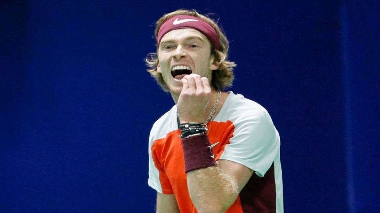 Andrey Rublev. ANTARA/AFP