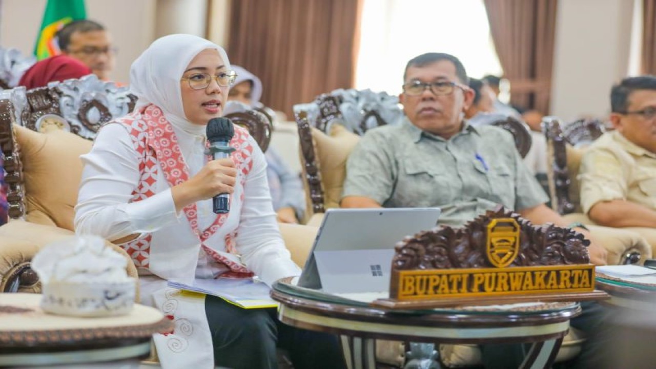 Bupati Purwakarta Anne Ratna Mustika. (ANTARA/HO-Pemkab Purwakarta)