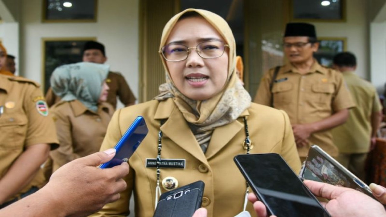 Bupati Purwakarta Anne Ratna Mustika. (ANTARA/HO-Pemkab Purwakarta)