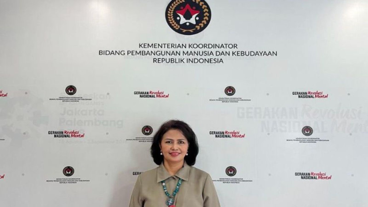 Asisten Deputi Ketahanan Gizi dan Promosi Kesehatan Kemenko PMK Jelsi Natalia Marampa. ANTARA/Wuryanti Puspitasari.