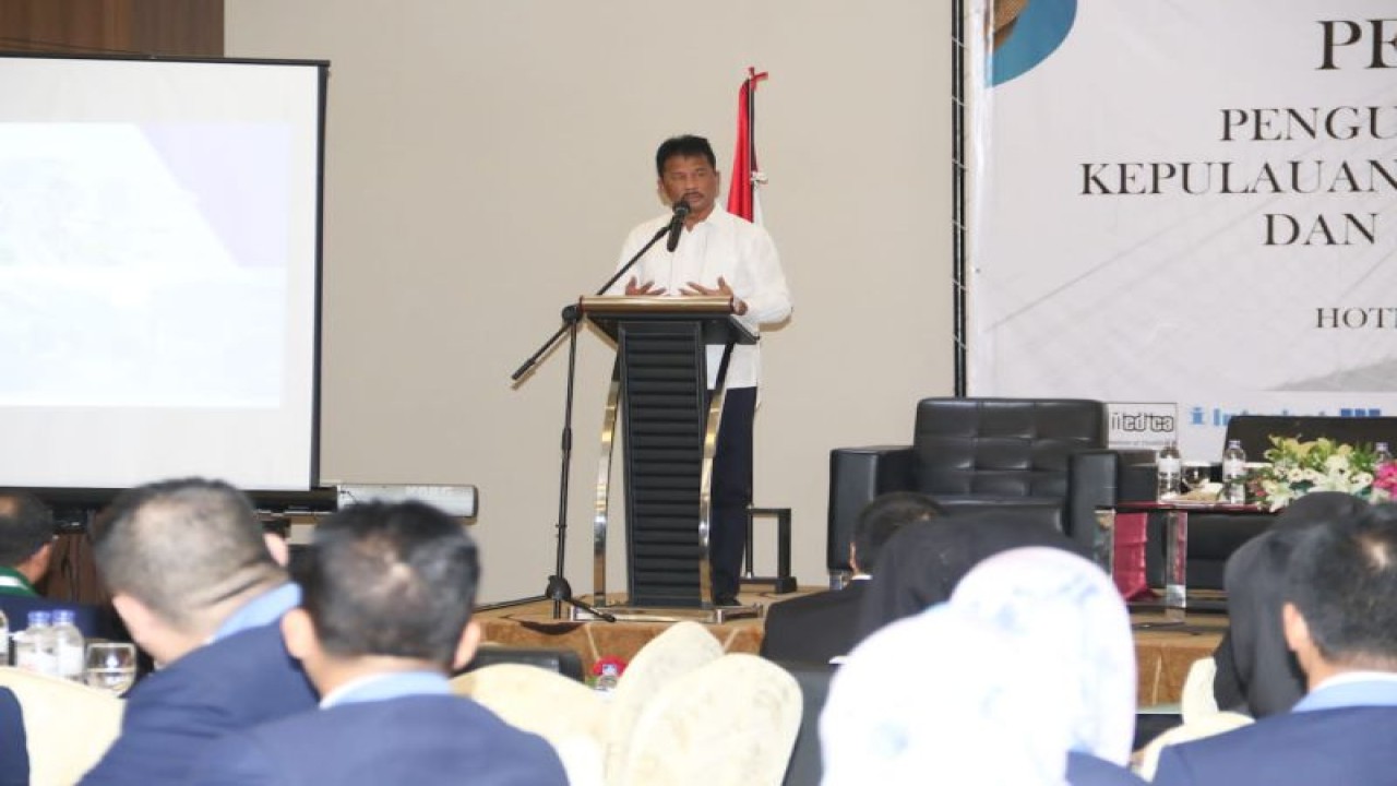 Wali Kota Batam Muhammad Rudi saat menghadiri pelantikan pengurus POGI Cabang Kepulauan Riau Periode 2022-2025. (ANTARA/HO-Pemkot Batam)