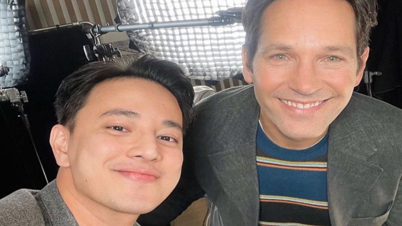 Billy Davidson dan aktor Paul Rudd (ANTARA/HO)