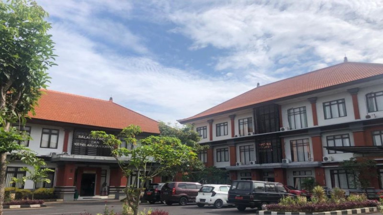 Gedung UPTD Balai Latihan Kerja (BLK) Provinsi Bali yang akan digunakan untuk pelatihan prakerja 2023