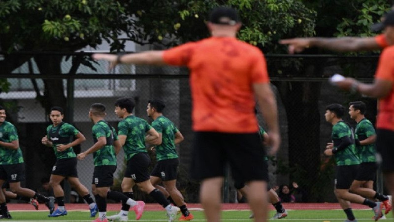 Para pemain Borneo FC saat menjalani pemusatan latihan di Yogyakarta. (HO/Borneofc.id)