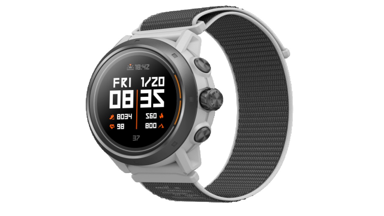 Smartwatch COROS APEX 2 Pro Kilian Jornet edisi terbatas dengan strap nilon. (ANTARA/HO-COROS Wearables)