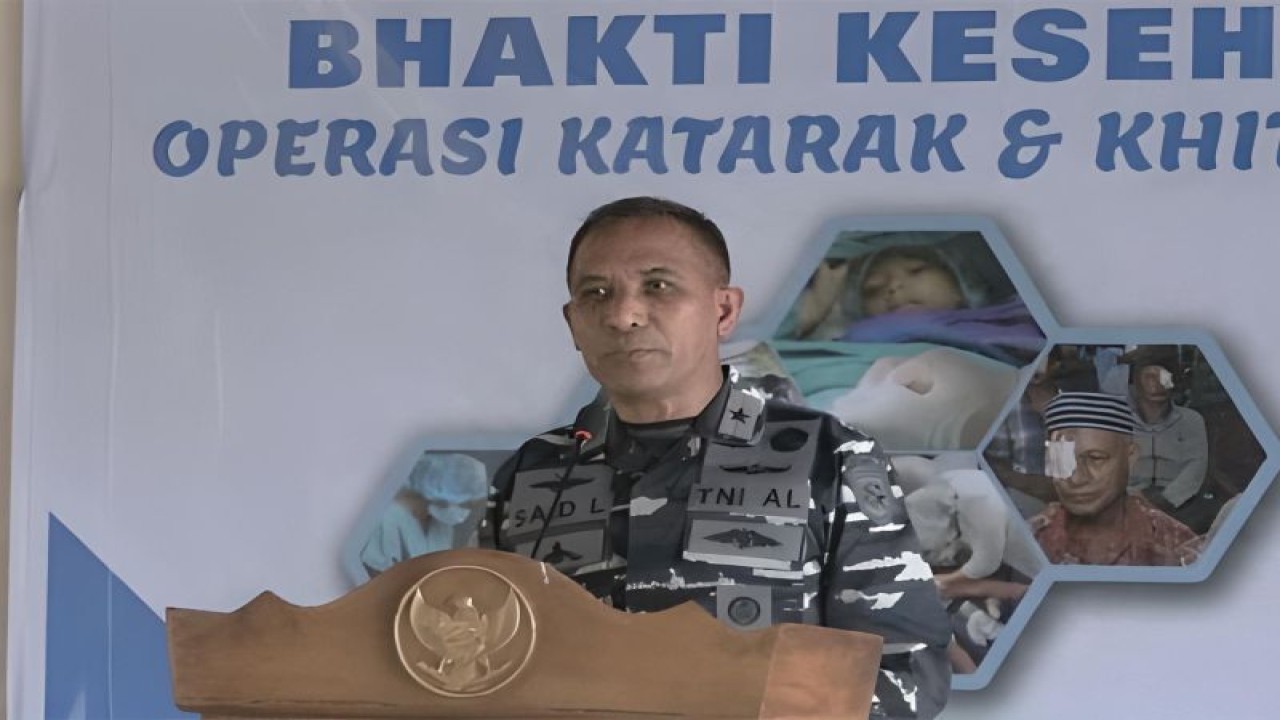 Komandan Pangkalan Utama TNI Angkatan Laut (Danlantamal) IX Ambon, Brigjen TNI (Mar) Said Latuconsina (Antara/HO-LantamalIXAmbon)